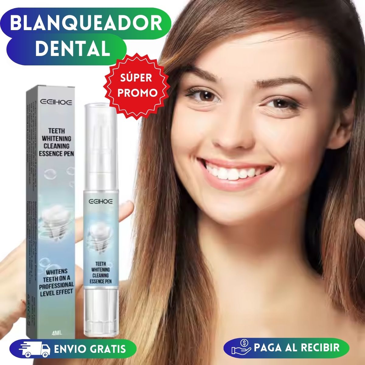 ‼️2x1 Lápiz Blanqueador Dental 🦷 ✨